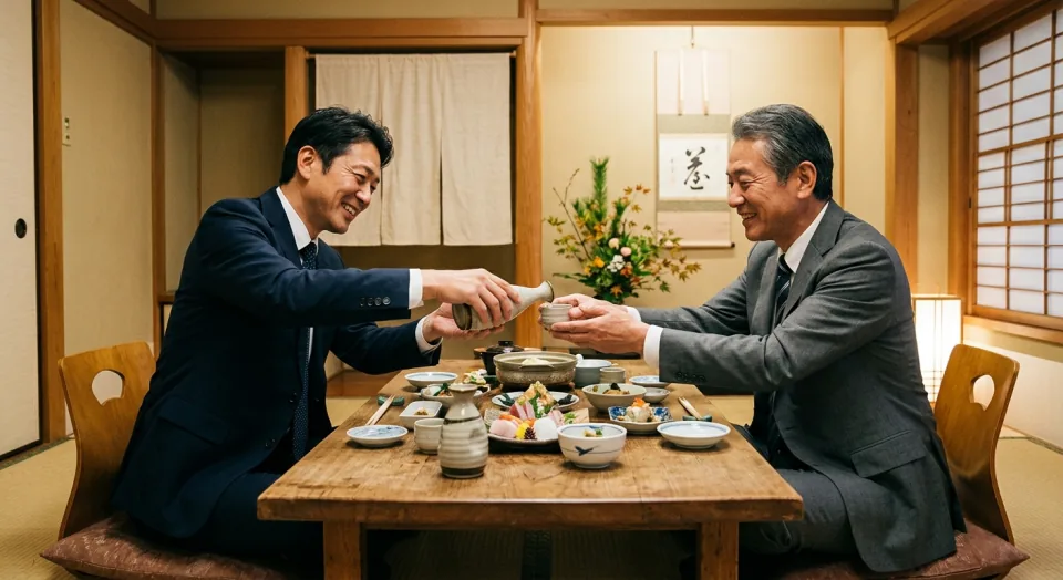 接待依存のイメージ